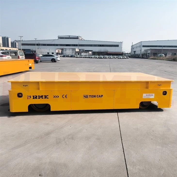 40 Tons Hydraulic Steering Transformer Transfer Cart factory